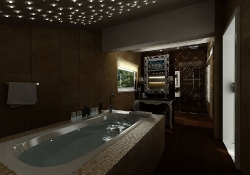 amenajare interioara baie, prezentare grafica 3d fotorealista, (unghi 12)